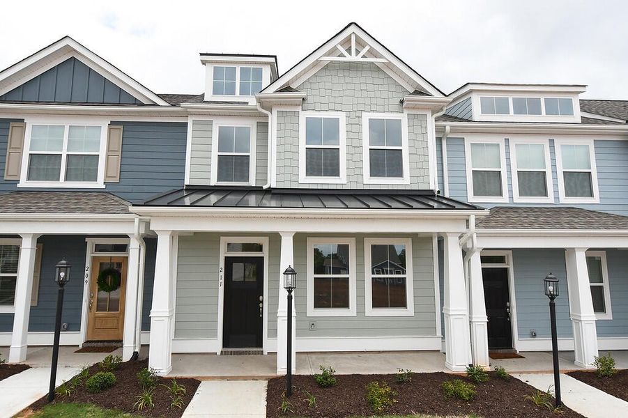 New construction Townhouse house 510 Green Fern Drive, Summerville, SC 29483 Meadowbrook / Townhome- photo