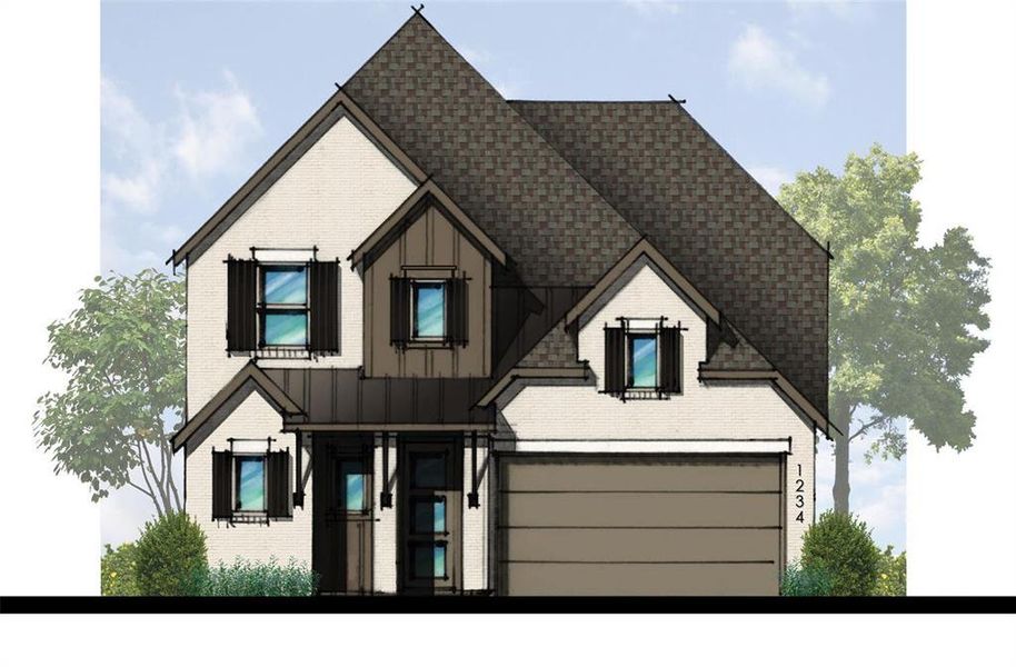 New construction Single-Family house 1728 Pelham Drive, Aubrey, TX 76227 - photo