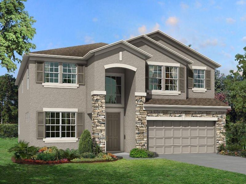 New construction Single-Family house 10954 Sundrift Drive, Tampa, FL 33647 Sonoma II- photo