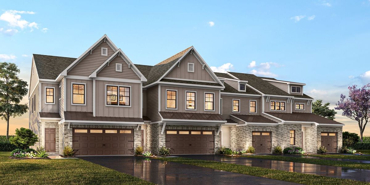 New construction Townhouse house Advent TH, 48 Paperwhite Place, Clayton, NC 27527 - photo