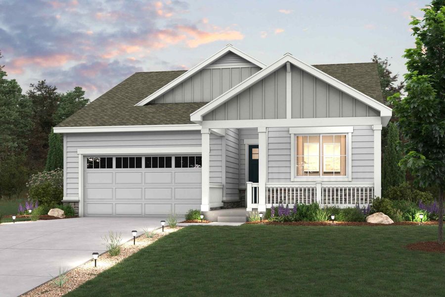 New construction Single-Family house 3443 N. Irvington Street, Aurora, CO 80019 Breckenridge- photo