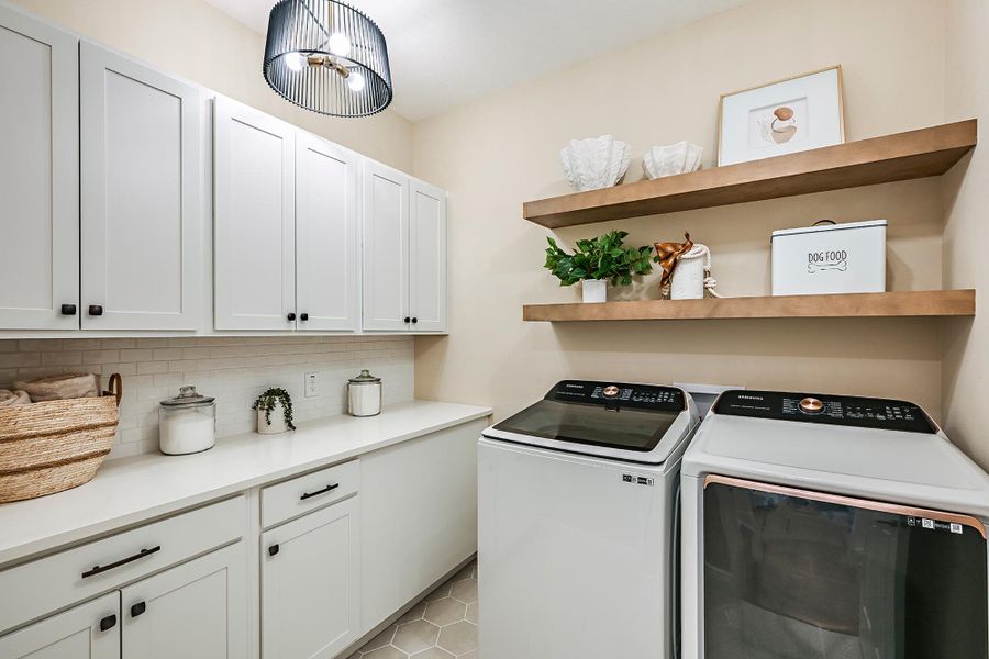 Laundry Room | Brentwood Executive | Park View at the Hills in Minneola, Florida | Landsea Homes