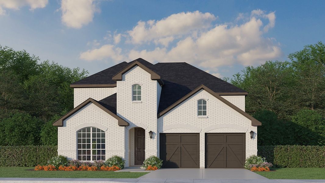 New construction Single-Family house Plan 1534, 121 Shoreview Drive, Rhome, TX 76078 - photo