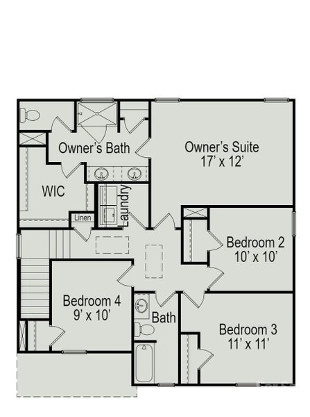 The Benson II C - 2nd Floor with options