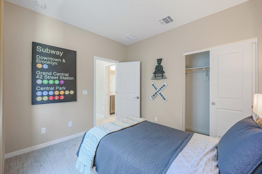 Bedroom | Encatadora | Marketside Tercera | Verrado | New homes in Buckeye, Arizona | Landsea Homes