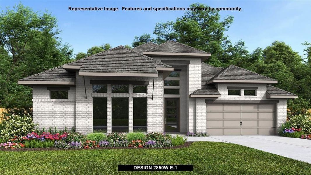 New construction Single-Family house Design 2850W, 124 Founders Grove Loop, Willis, TX 77318 - photo