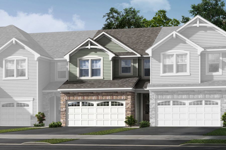 New construction Townhouse house 7017 Levelcross Lane, Charlotte, NC 28269 Claymore- photo