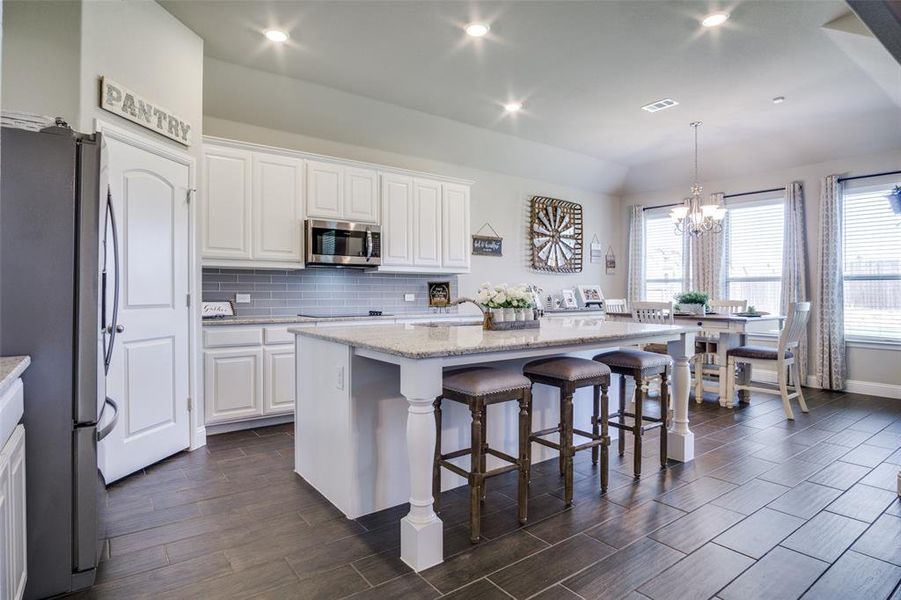 Looking Towards Kitchen from Entry Area