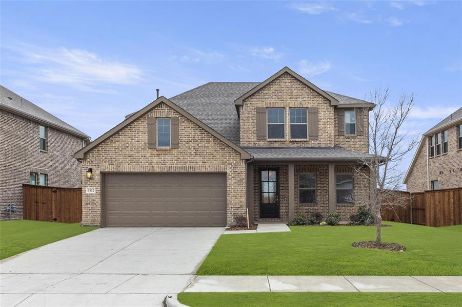 New construction Single-Family house 1912 Sand Springs Street, Forney, TX 75126 Grayson Homeplan- photo