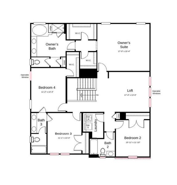 Structural options added include: first floor guest suite with full bath and walk in shower, tray ceiling at dining room, fireplace in gathering room, additional windows, tankless water heater, utility sink in garage.