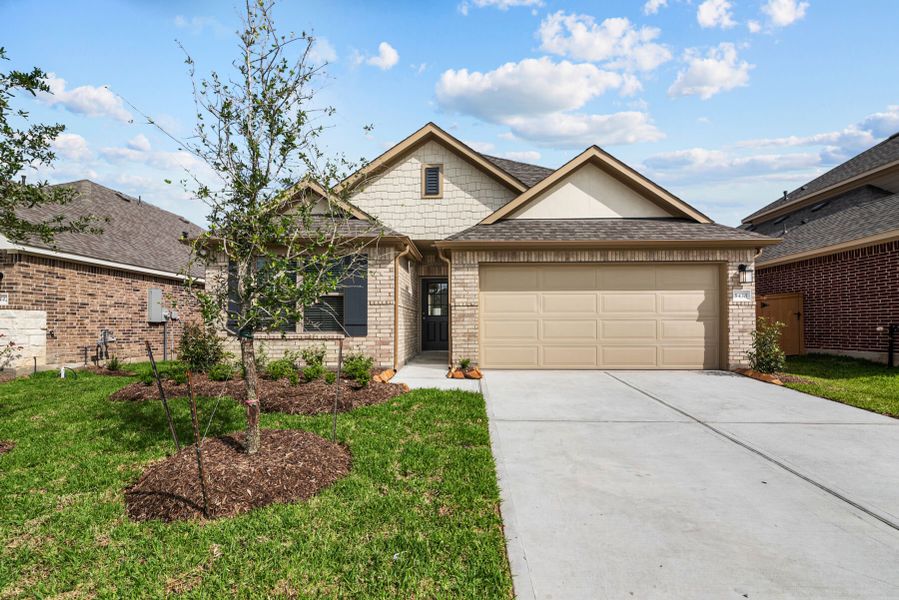 New construction Single-Family house Freestone - Smart Series, 2007 Heather Ridge Way, Rosenberg, TX 77471 - photo