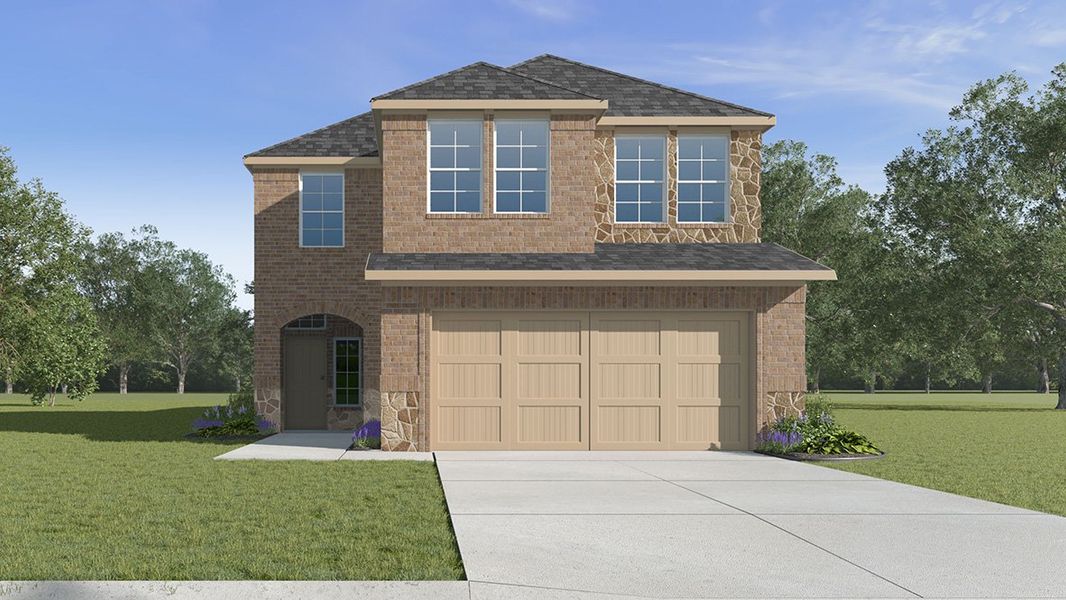 New construction Single-Family house 3864 Lyndhurst Ave, Little Elm, TX 75068 SOFIA- photo
