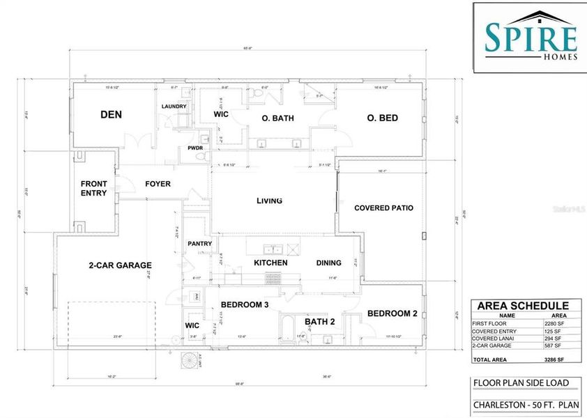 Total 3,286 SF grand Charleston floor plan is amazing!