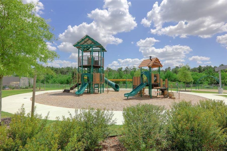 Playgrounds available to neighborhood