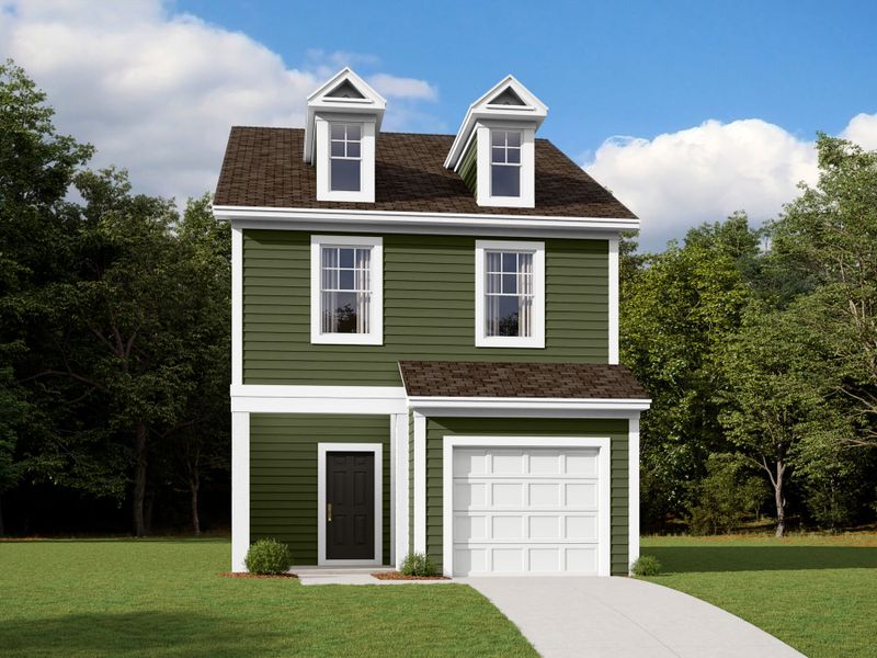 New construction Single-Family house 2790 Yeager Drive Nw, Concord, NC 28027 Wylie - Smart Series Townhomes- photo