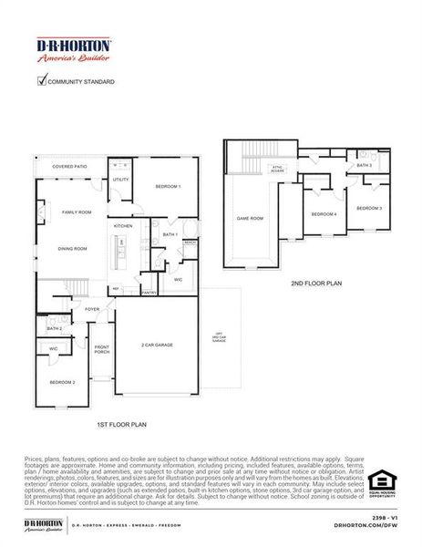 New construction Single-Family house 2120 Hampton Street, Anna, TX 75409 2398 Estes- photo