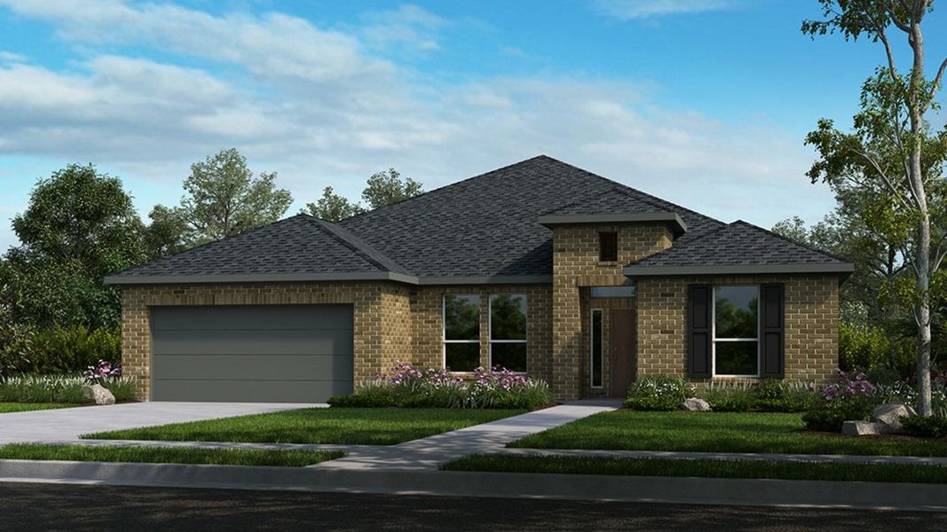 New construction Single-Family house Pewter, 204 Barton Oak Trail, Georgetown, TX 78628 - photo