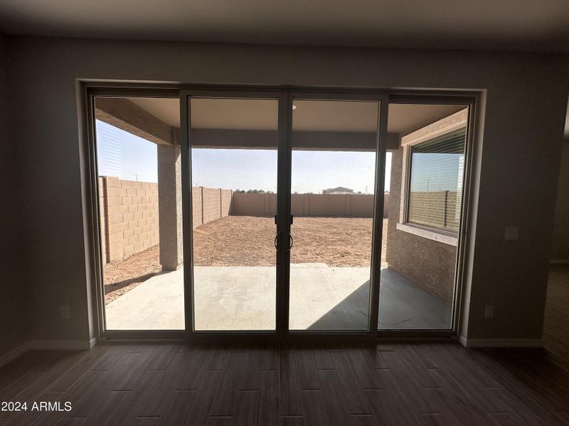 27-Center Slide Door