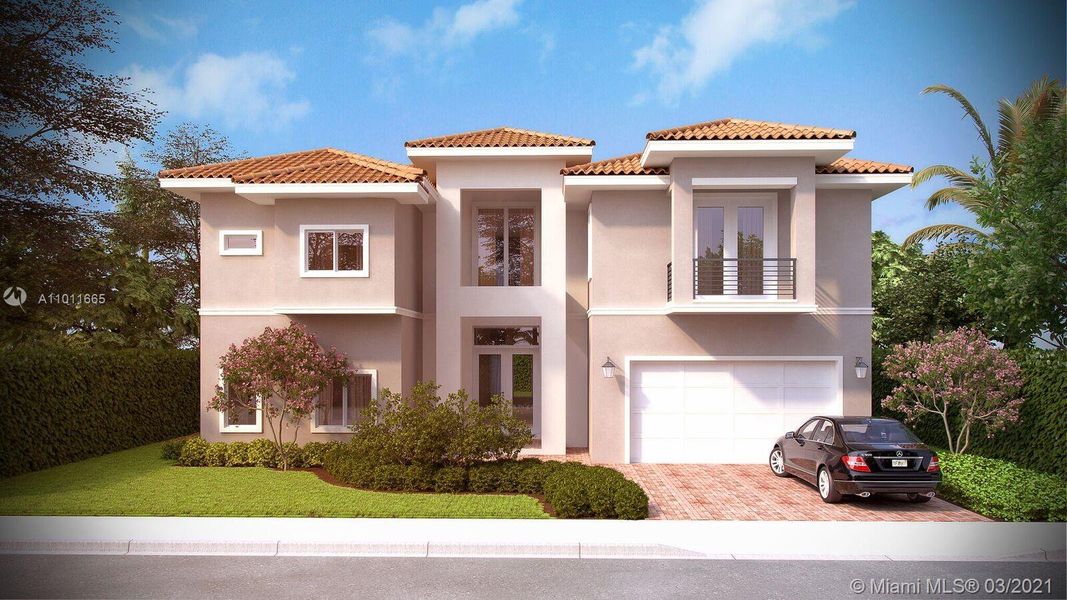 New construction Single-Family house 3529 Forest View Circle, Dania Beach, FL 33312 - photo