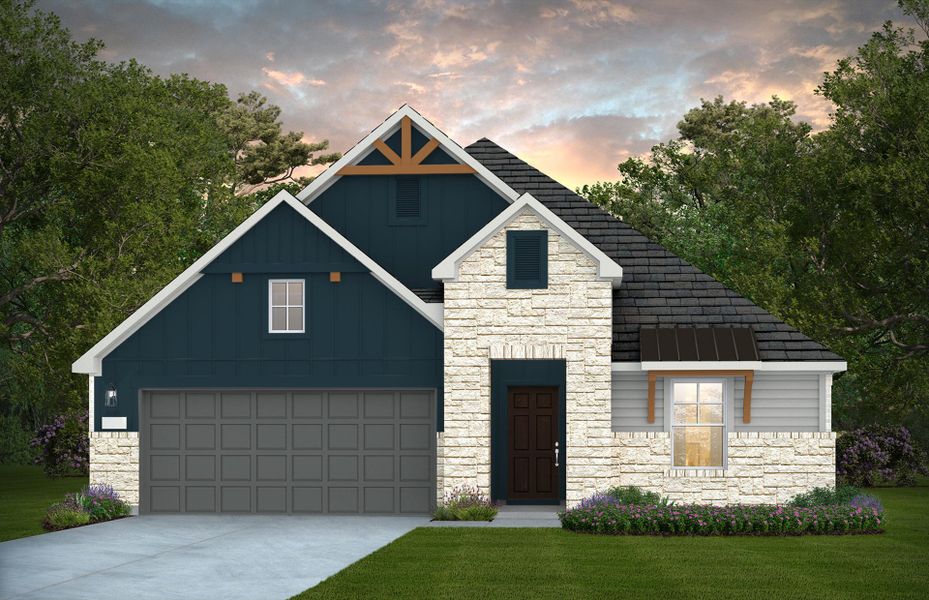 New construction Single-Family house Sheldon, 318 White Barn , Boerne, TX 78006 - photo