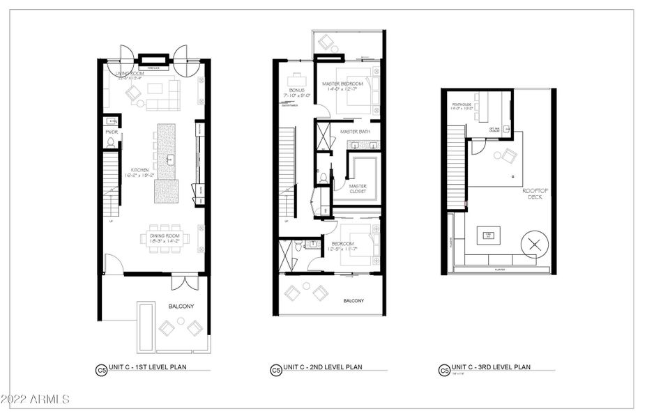 Unit C Floor Plan