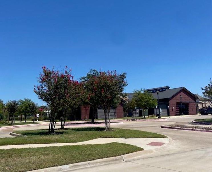 View of community club house