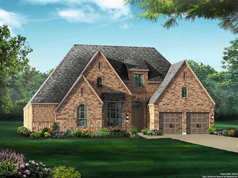 New construction Single-Family house 28607 Lucille Place, Boerne, TX 78006 292 Plan- photo