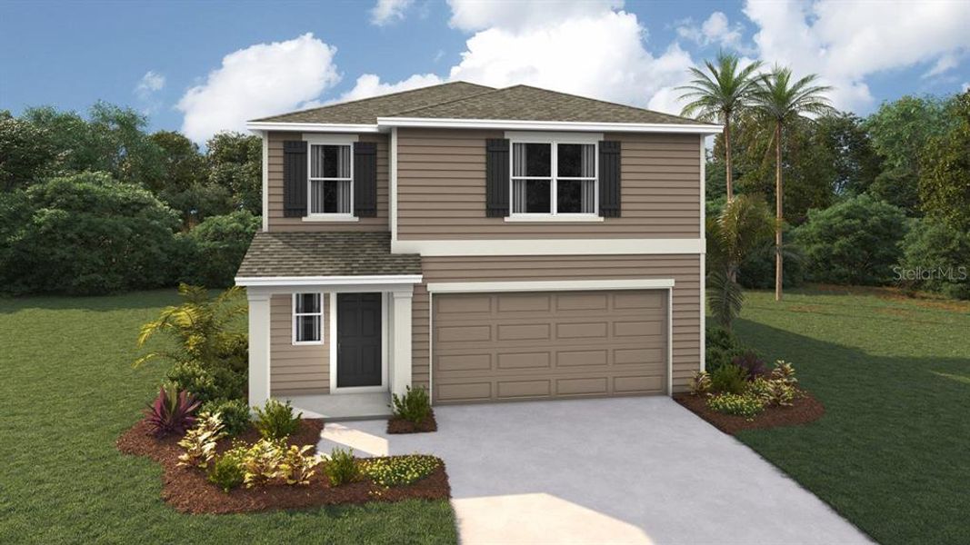 New construction Single-Family house 24681 Nw 11Th Place, Newberry, FL 32669 Darwin- photo