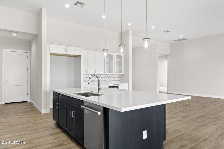 Kitchen Island Views