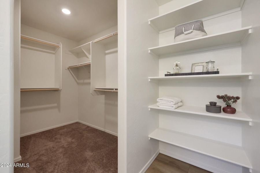 Primary Bathroom Closet of Homesite 268