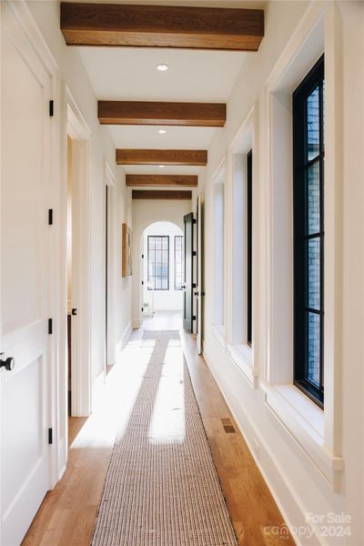 Hallway to Primary Suite-Office-Sunroom