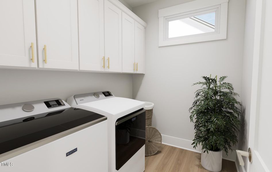 Optional Laundry Upper Cabinets