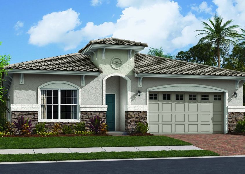 New construction Single-Family house Badrinaath, 20344 Kinnan Street, Tampa, FL 33647 - photo