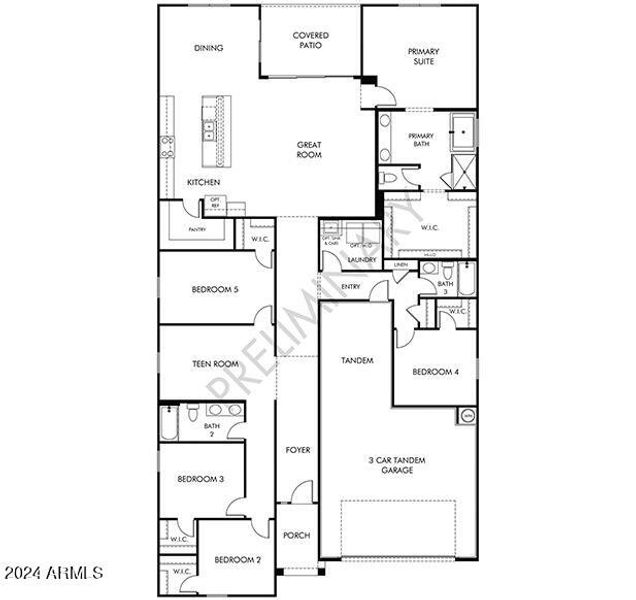 New construction Single-Family house 4973 W Karl Street, San Tan Valley, AZ 85144 Lennon- photo