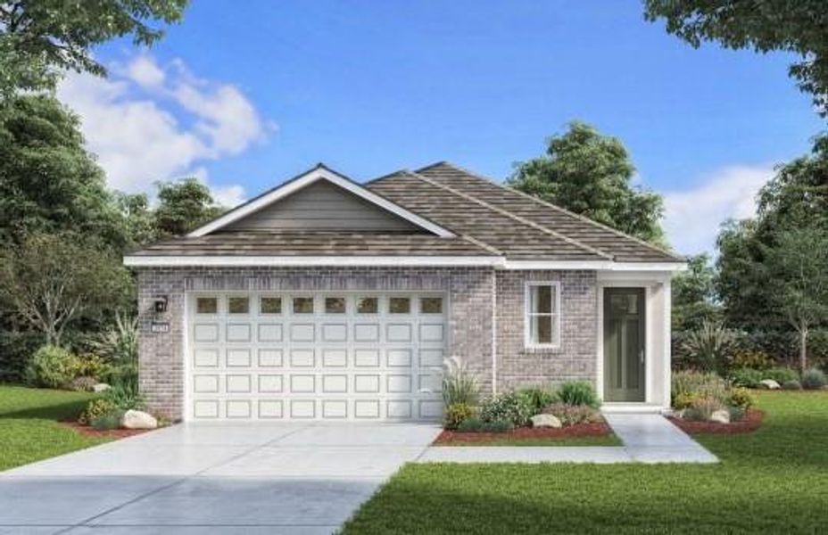 New construction Single-Family house 1004 Chapote Terrace, Georgetown, TX 78628 Plan 2- photo