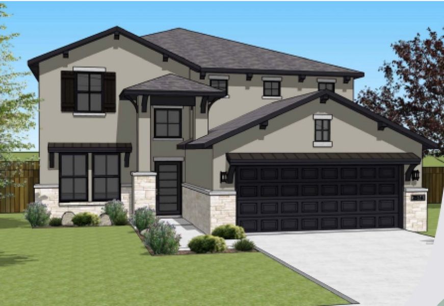 New construction Single-Family house 25307 Gentille Lane, Magnolia, TX 77354 - photo