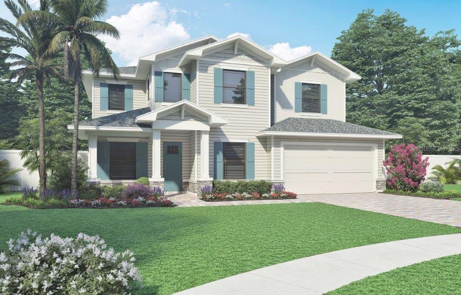 New construction Single-Family house Almaria Court, Palm Harbor, FL 34683 - photo