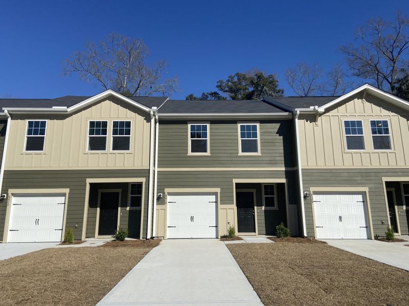New construction Townhouse house 8410 Hidden Bakers Trace, North Charleston, SC 29418 Tide Homeplan- photo