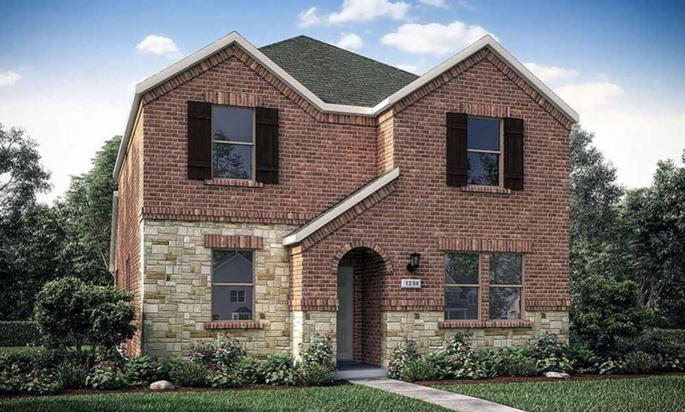 New construction Single-Family house 220 Flowers Ave, Hutto, TX 78634 Bruckner- photo