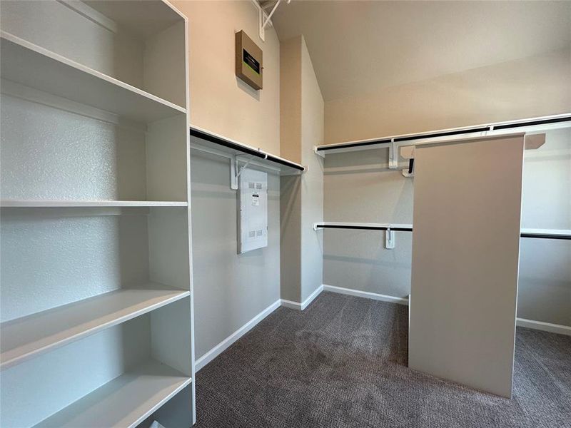 Huge owner's walk-in closet