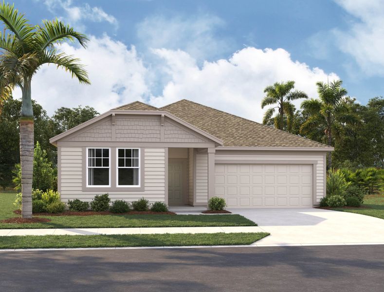 New construction Single-Family house Brickell II, Zuni Road, Saint Cloud, FL 34771 - photo