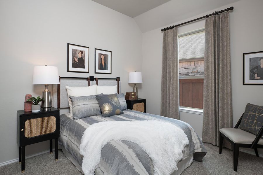 Bedroom 2 | Concept 1802 at Redden Farms - Classic Series in Midlothian, TX by Landsea Homes