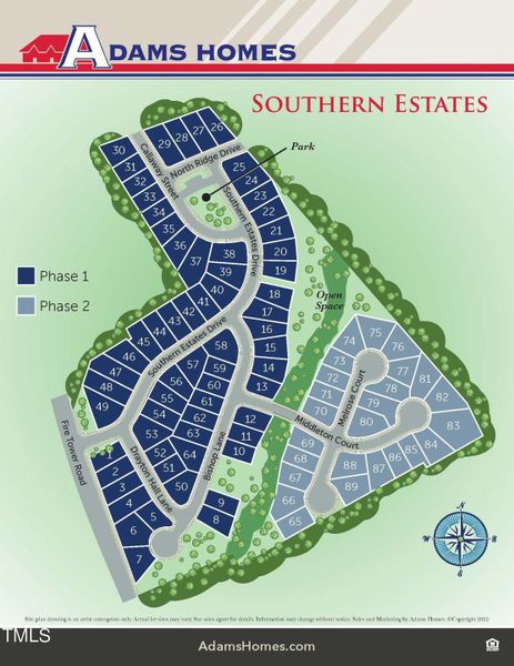 Southern Estates Site Map 8-5x11 (003) s