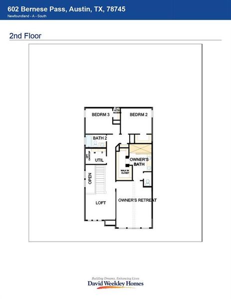 Floor Plan - 2nd Floor