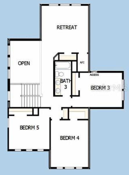 Floor Plan Second Floor