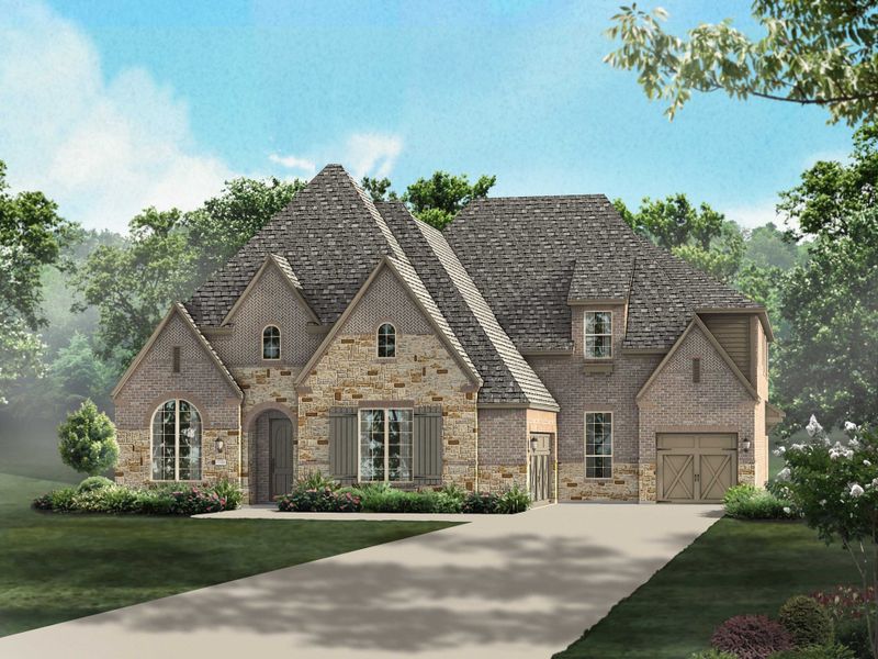 New construction Single-Family house 618 Plan, Splitbeard Road, Frisco, TX 75035 - photo