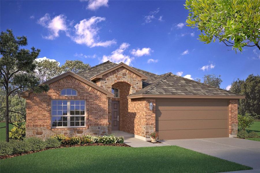 New construction Single-Family house 8913 Boulder Oak Boulevard, Fort Worth, TX 76131 OXFORD- photo