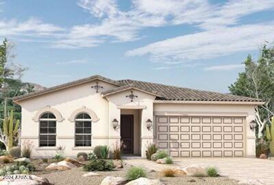 New construction Single-Family house 5518 N 194Th Avenue, Litchfield Park, AZ 85340 The Cottonwood- photo