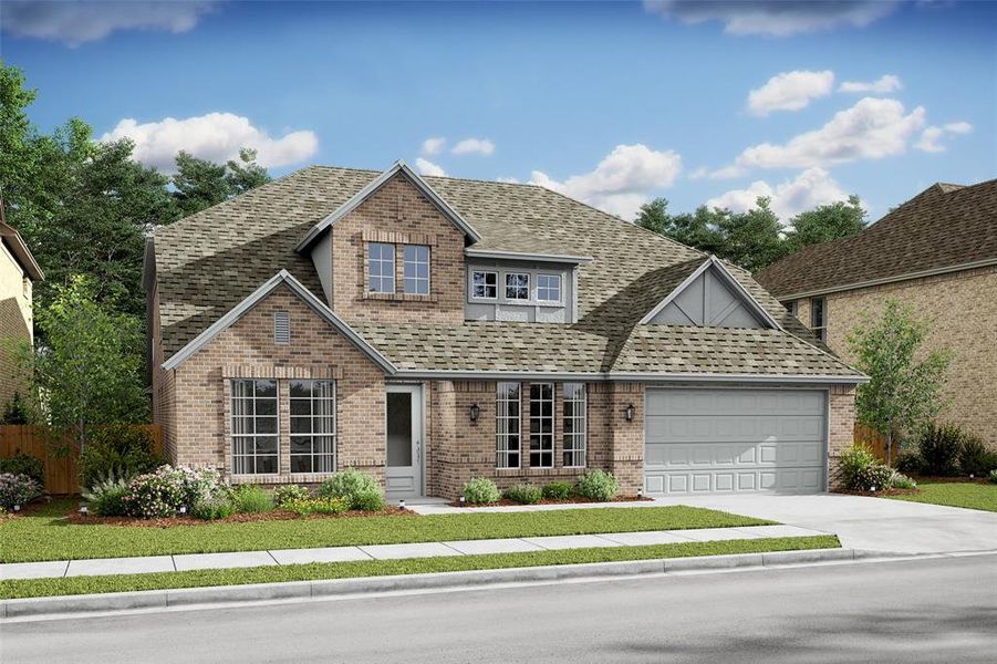 New construction Single-Family house 3214 Palm Heights Street, League City, TX 77573 Munich- photo