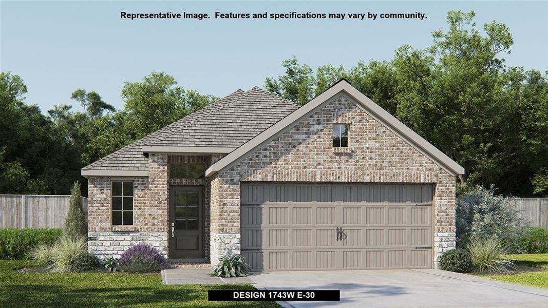 New construction Single-Family house Design 1743W, 103  Rosemary Court, Bastrop, TX 78602 - photo